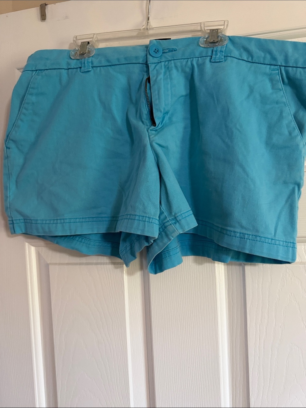 bcg Bright Aqua Blue Cotton Shorts